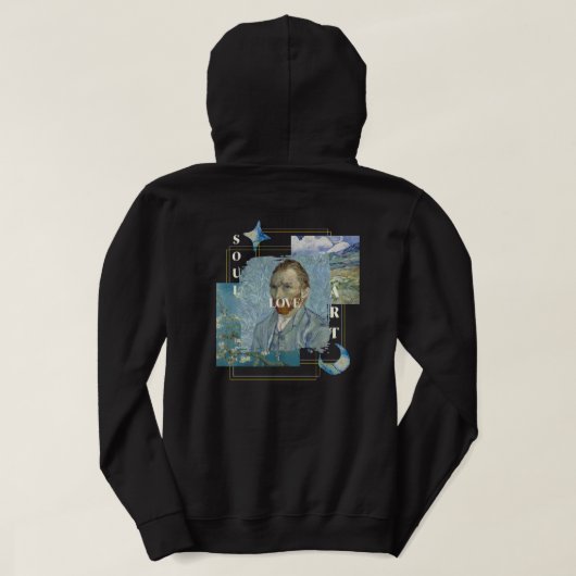 Aesthetic Vincent Van Gogh  Hoodie (Design achterkant)