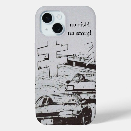 aesthetic vintage phone case mate (Achterkant)