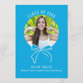 Aesthetic Whimsical Hand Drawn Graduation Party  Kaart (Achterkant)