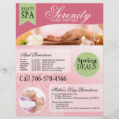 Aesthetica en spa Flyer (Voorkant)