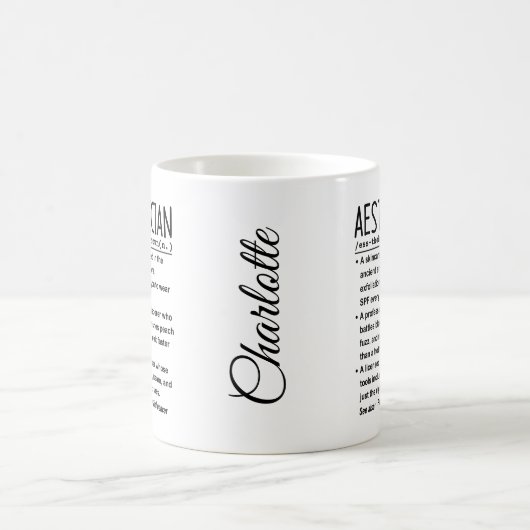 Aesthetician Koffiemok (Center)