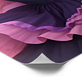 Aesthetisch Afrikaans-Amerikaans anismemeisje Poster (Hoek)