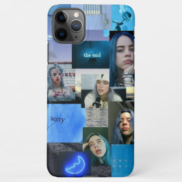 Aesthetisch blauwe telefoontas iPhone 11Pro max hoesje