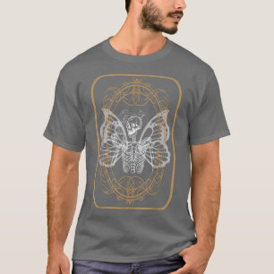 Aesthetisch grunge Skeleton Drink koffiebranderij T-shirt