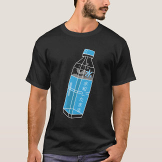 Aesthetisch Harajuku Water Fles Blijf gehydrateerd T-shirt