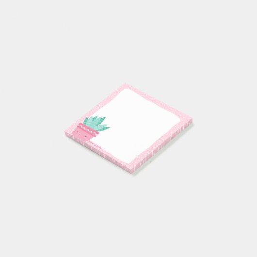 Aesthetisch Plant met schimmelklontjes Post-it® Notes (Schuin)