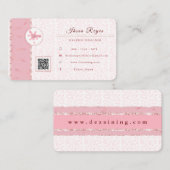 Aesthetisch Rosegold Visitekaartje (Voorkant / Achterkant)