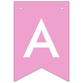 Aesthetisch Roze galentine vrienden Valentijnsdag Vlaggetjes (Tweede vlag)