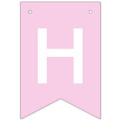 Aesthetisch Roze galentine vrienden Valentijnsdag Vlaggetjes (Eerste vlag)