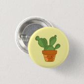 Aesthetisch Succulent Cactus Bloed plant Ronde Button 3,2 Cm (Voorkant /achterkant)