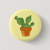 Aesthetisch Succulent Cactus Bloed plant Ronde Button 3,2 Cm (Voorkant)