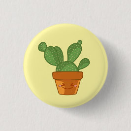 Aesthetisch Succulent Cactus Bloed plant Ronde Button 3,2 Cm