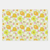 Aesthetisch Y2K Trippy Psychedelic ongewoon Inpakpapier Vel (Voorkant)