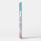 Aesthetische achtergrond met prachtige turkooishem Case-Mate iPhone case (Achterkant / Rechts)