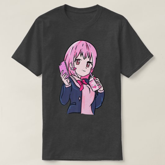 Aesthetische animatie o t-shirt (Design voorkant)