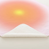 Aesthetische aura-verloopkleur  sherpa deken (3/4)