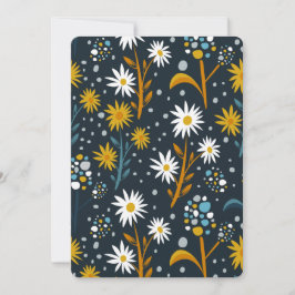 Aesthetische bloemen kaart