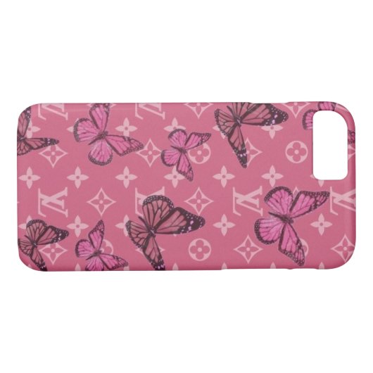 Aesthetische Butterfly LV 8/7 Ifoondraagtas Case-Mate iPhone Case (Achterkant (Horizontaal))