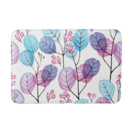 Aesthetische florale anoranje badmat