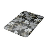 Aesthetische florale anoranje badmat (Gekanteld)