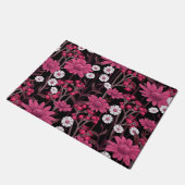 Aesthetische florale anoranje deurmat (Schuin)