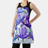 Aesthetische florale anoranje schort (Insitu)