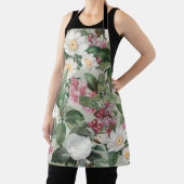 Aesthetische florale anoranje schort (Insitu)