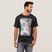 Aesthetische Gothic Vaporwave Glitch Satanisme Don T-shirt (Voorkant volledig)