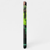 Aesthetische groene telefoontas iPhone hoesje (Linkerkant)