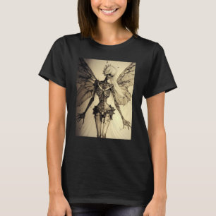 Aesthetische grunge Fairycore Butterfly Gothic Hor T-shirt
