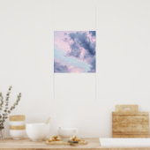 Aesthetische hemel en cloud poster (Keuken)