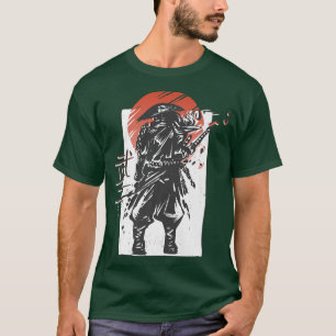 Aesthetische Japanse arrior Samurai T-shirt