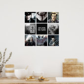 Aesthetische Jerome Valeska Poster (Keuken)