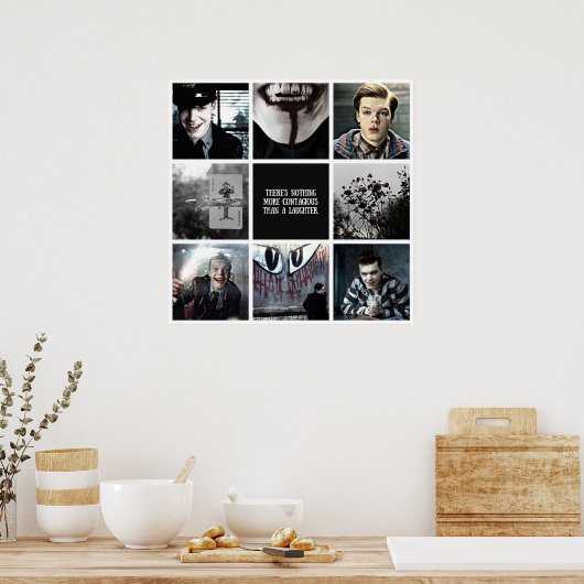 Aesthetische Jerome Valeska Poster (Keuken)