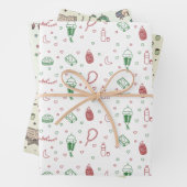 Aesthetische kleurrijke moslim Ramadan en Eid Inpakpapier Vel (In situ)