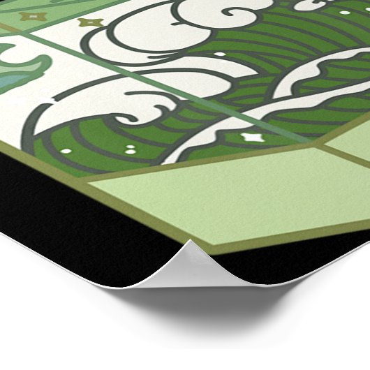 Aesthetische melkdoos Artwork Cute Kawaii Otaku An Poster (Hoek)