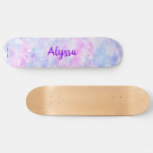 Aesthetische pasta's, speciaal gepersonaliseerd persoonlijk skateboard (Horizontaal)