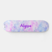 Aesthetische pasta's, speciaal gepersonaliseerd persoonlijk skateboard (Horizontaal)