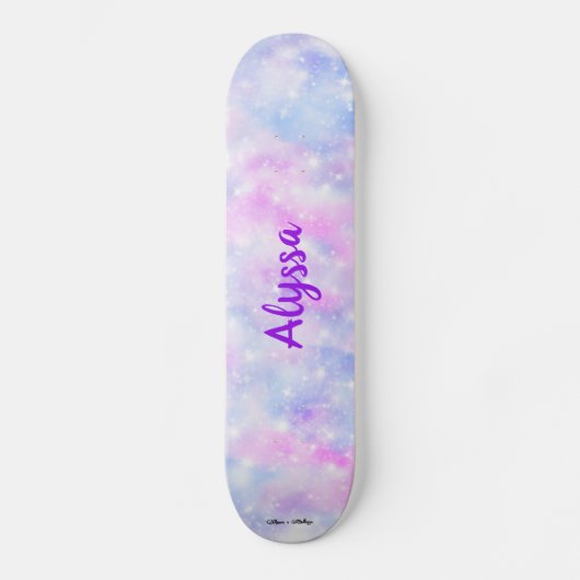 Aesthetische pasta's, speciaal gepersonaliseerd persoonlijk skateboard (Voorkant)