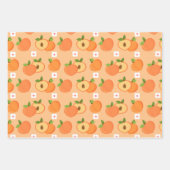 Aesthetische perforatelfruitvoedselmaaltijd inpakpapier vel (Voorkant 2)