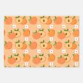 Aesthetische perforatelfruitvoedselmaaltijd inpakpapier vel (Voorkant)