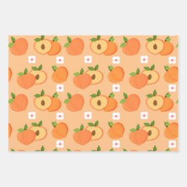 Aesthetische perforatelfruitvoedselmaaltijd inpakpapier vel