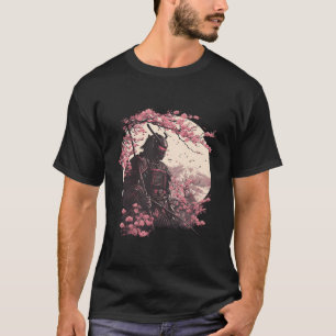 Aesthetische  Samurai Japanse Kunst Samurai Ret T-shirt