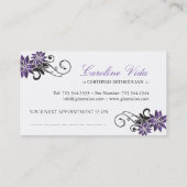 Aesthetische Visitekaartjes Afsprakenkaartje (Achterkant)