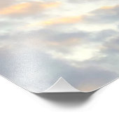 Aesthetische wolken Fotouitbreidingen Foto Afdruk (Hoek)