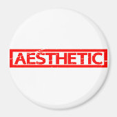 Aesthetische zegel magneet (Voorkant)