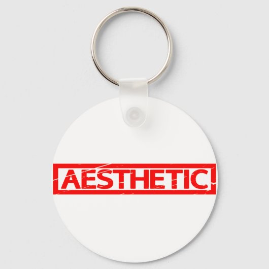 Aesthetische zegel sleutelhanger (Achterkant)