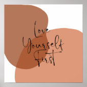 Aesthetische Zelf Citaat Poster (Voorkant)