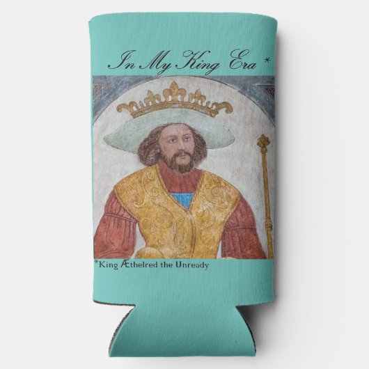 AEthelred de Onvoorbereide Seltzer Blikjeskoeler (Achterkant)