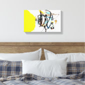 Aether Kiosk Art Canvas Afdruk (Insitu (Slaapkamer))